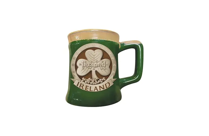 Shamrock Pottery Mug