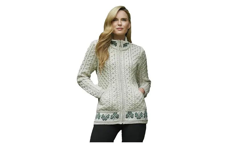 Women’s Aran Cable Sweater