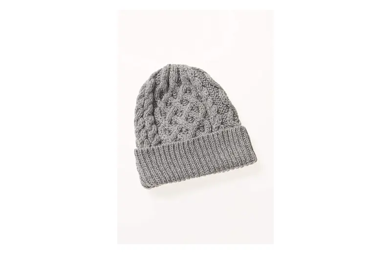 Aran Merino Trellis Hat