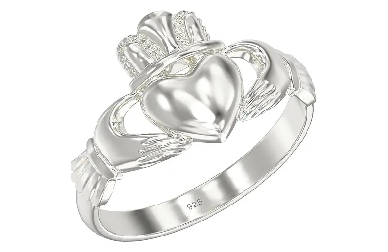 Sterling Silver Claddagh Ring
