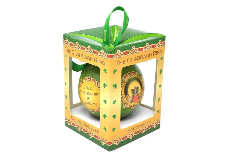 Claddagh Christmas Bauble